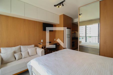 Studio de kitnet/studio para alugar com 1 quarto, 24m² em Indianópolis, São Paulo