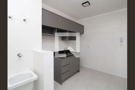 Cozinha de apartamento para alugar com 1 quarto, 35m² em Vila Nova Mazzei, São Paulo