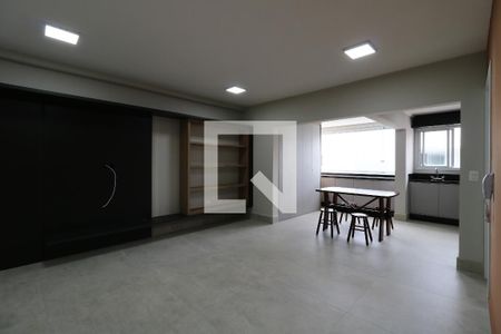 Sala de apartamento para alugar com 1 quarto, 64m² em Parque das Nações, Santo André