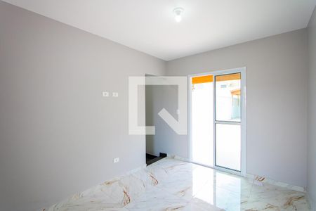 Quarto 1 - Suíte de casa à venda com 3 quartos, 83m² em Vila Tibiriçá, Santo André