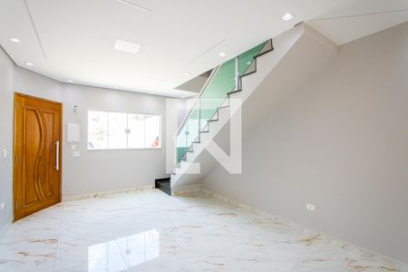 Sala de casa à venda com 3 quartos, 83m² em Vila Tibiriçá, Santo André