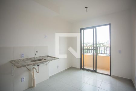 Sala / Cozinha de apartamento para alugar com 1 quarto, 24m² em Vila da Saúde, São Paulo