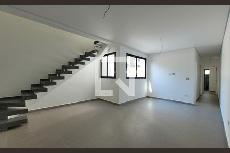 Sala de apartamento à venda com 3 quartos, 112m² em Vila Assunção, Santo André