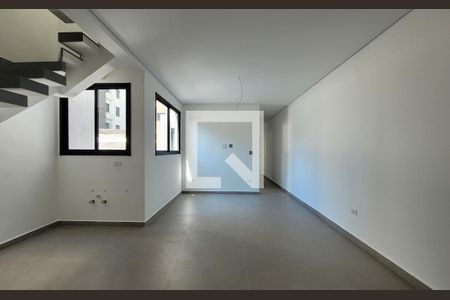 Sala de apartamento à venda com 3 quartos, 112m² em Vila Assunção, Santo André