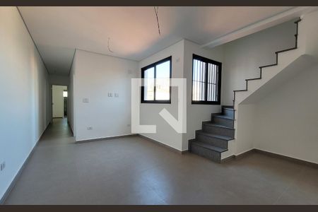 Sala de apartamento à venda com 3 quartos, 101m² em Vila Assunção, Santo André