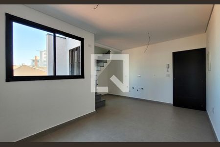 Sala de apartamento à venda com 3 quartos, 101m² em Vila Assunção, Santo André