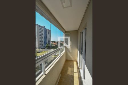 Varanda Sala de Estar/Jantar de apartamento para alugar com 2 quartos, 57m² em Jardim do Bosque, Hortolândia