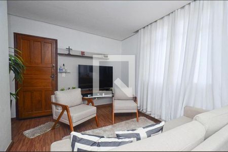 Sala de apartamento à venda com 3 quartos, 85m² em Sagrada Família, Belo Horizonte