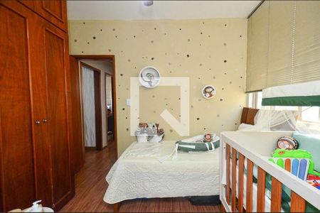 Quarto de apartamento à venda com 3 quartos, 85m² em Sagrada Família, Belo Horizonte