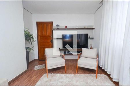 Sala de apartamento à venda com 3 quartos, 85m² em Sagrada Família, Belo Horizonte