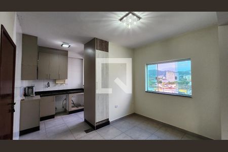 Detalhe Sala de apartamento para alugar com 2 quartos, 74m² em Campo Grande, Santos