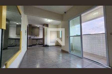 Sala de apartamento para alugar com 2 quartos, 74m² em Campo Grande, Santos