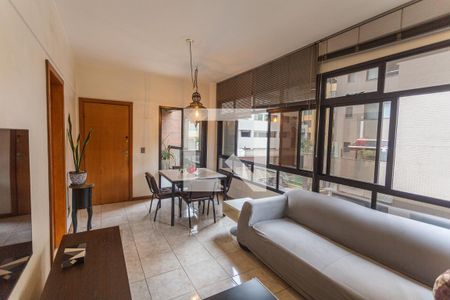 Sala de apartamento à venda com 2 quartos, 75m² em Santo Antônio, Belo Horizonte