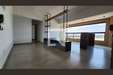 Sala de apartamento para alugar com 2 quartos, 66m² em Ponta da Praia, Santos