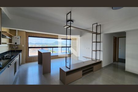 Sala de apartamento para alugar com 2 quartos, 66m² em Ponta da Praia, Santos