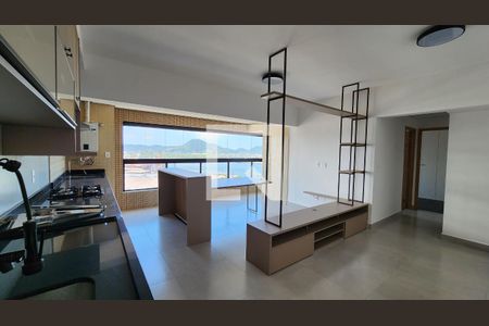 Sala de apartamento para alugar com 2 quartos, 66m² em Ponta da Praia, Santos