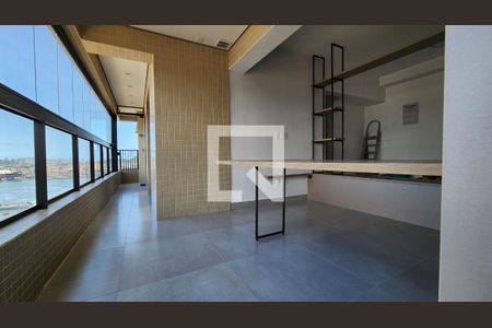 Sala de apartamento para alugar com 2 quartos, 66m² em Ponta da Praia, Santos