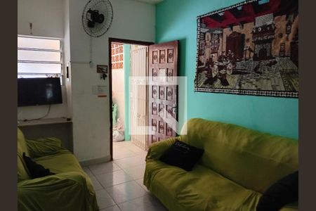 Sala de casa para alugar com 1 quarto, 64m² em Vila Caiçara, Praia Grande