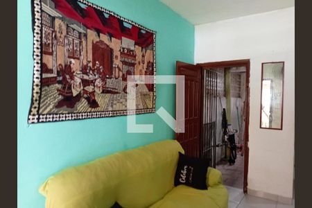 Sala de casa para alugar com 1 quarto, 64m² em Vila Caiçara, Praia Grande