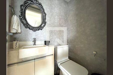 Lavabo de apartamento à venda com 2 quartos, 94m² em Mirandópolis, São Paulo