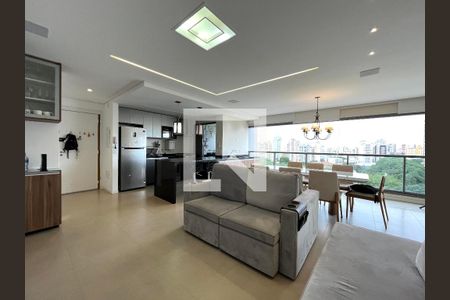 Sala de apartamento à venda com 2 quartos, 94m² em Mirandópolis, São Paulo