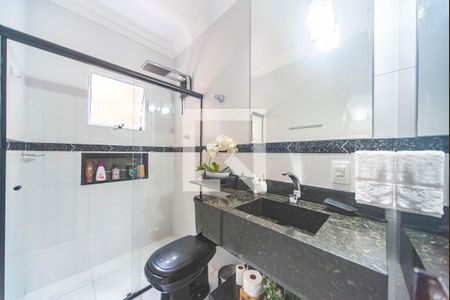 Banheiro  de casa para alugar com 3 quartos, 120m² em Vila Suíça, Santo André