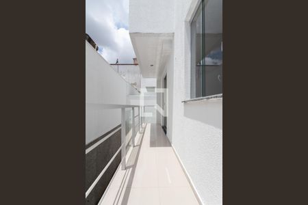 Varanda da Sala de apartamento à venda com 2 quartos, 54m² em Coqueiros, Belo Horizonte