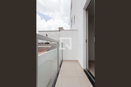 Varanda da Sala de apartamento à venda com 2 quartos, 54m² em Coqueiros, Belo Horizonte