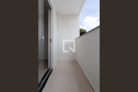 Varanda do Quarto 1 de apartamento à venda com 2 quartos, 54m² em Coqueiros, Belo Horizonte