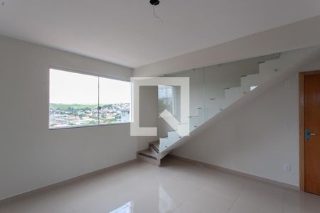 Sala de apartamento à venda com 2 quartos, 60m² em Coqueiros, Belo Horizonte