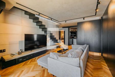 Sala de apartamento à venda com 2 quartos, 182m² em Vila Madalena, São Paulo