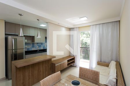 sala de apartamento para alugar com 2 quartos, 54m² em Jardim Monte Kemel, São Paulo