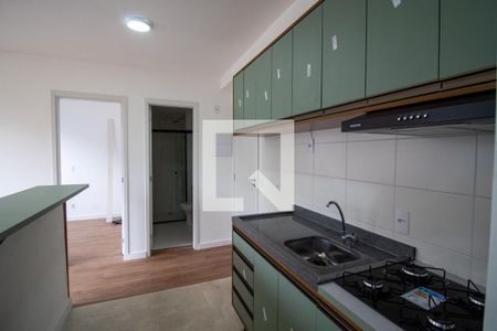 Cozinha de apartamento para alugar com 1 quarto, 33m² em Butantã, São Paulo