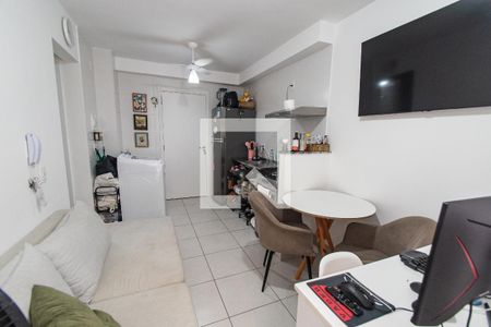 Sala/cozinha de apartamento à venda com 2 quartos, 36m² em Cambuci, São Paulo