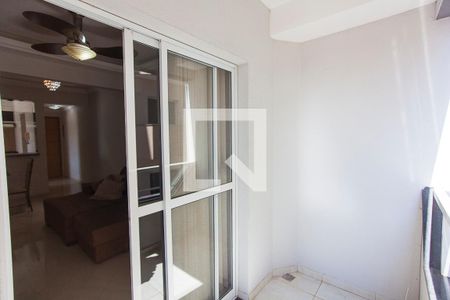 Varanda da Sala de apartamento para alugar com 2 quartos, 90m² em Santa Mônica, Uberlândia