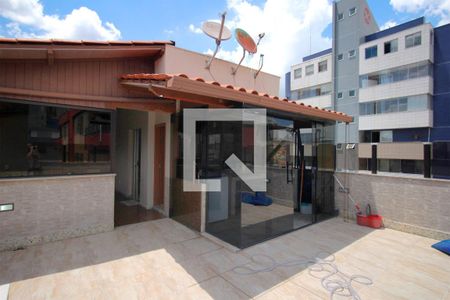 Varanda – Piscina de apartamento para alugar com 4 quartos, 170m² em Palmares, Belo Horizonte