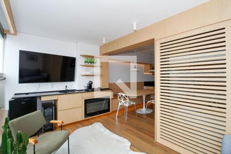 Sala de apartamento à venda com 2 quartos, 66m² em Pinheiros, São Paulo