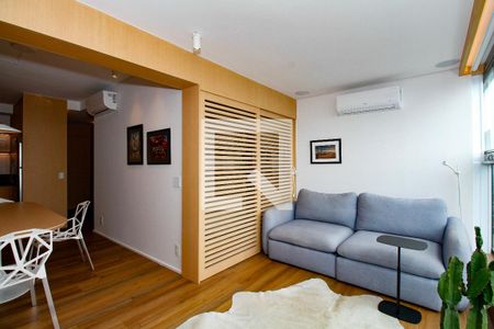 Sala de apartamento à venda com 2 quartos, 66m² em Pinheiros, São Paulo