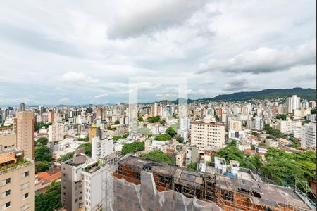 Varanda da Sala de apartamento à venda com 4 quartos, 100m² em São Pedro, Belo Horizonte