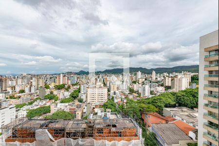 Varanda da Sala de apartamento à venda com 4 quartos, 100m² em São Pedro, Belo Horizonte