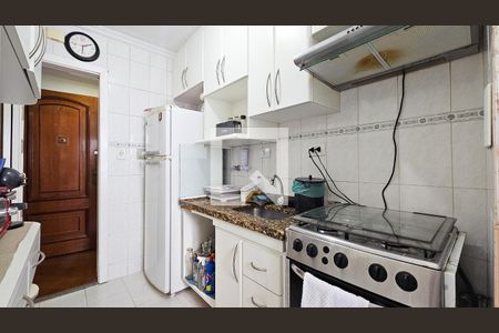 Cozinha de apartamento à venda com 2 quartos, 50m² em Jardim Anhanguera, São Paulo