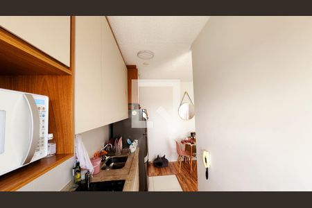 Cozinha e Área de Serviço de apartamento à venda com 2 quartos, 49m² em Vila Nambi, Jundiaí