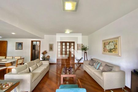 Sala de apartamento à venda com 4 quartos, 170m² em Lourdes, Belo Horizonte