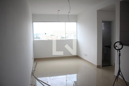 Sala de apartamento à venda com 2 quartos, 72m² em Inconfidentes, Contagem