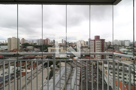 Varanda da Sala de apartamento para alugar com 2 quartos, 56m² em Casa Branca, Santo André