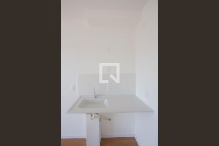 Cozinha de kitnet/studio para alugar com 1 quarto, 18m² em Vila das Belezas, São Paulo