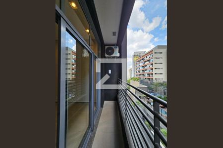 Varanda de kitnet/studio para alugar com 1 quarto, 25m² em Vila Mariana, São Paulo