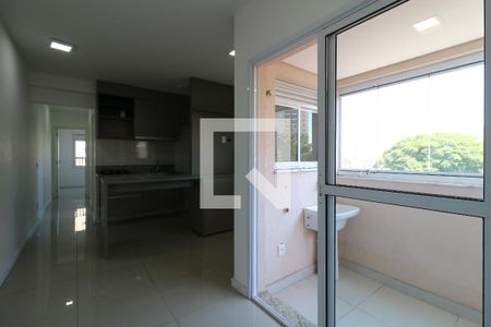 Sala de apartamento à venda com 2 quartos, 46m² em Jardim, Santo André