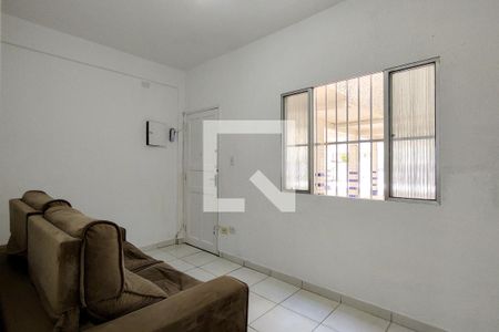 Sala de apartamento para alugar com 1 quarto, 50m² em Canto do Forte, Praia Grande