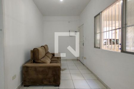 Sala de apartamento para alugar com 1 quarto, 50m² em Canto do Forte, Praia Grande